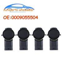 A0009055504กันชนเซ็นเซอร์ถอยหลัง PDC 4ชิ้น/ล็อต0009055504สำหรับ Mercedes ใหม่อุปกรณ์เสริมรถยนต์ช่วยในการถอยหลัง