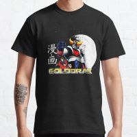 MenS Funny T Shirts Grendizer Ufo Robot Goldrake Tshirt Mazinger Z Short Sleeve Causal Cotton Hipster Tops Tee Shirts 5Xl S-4XL-5XL-6XL