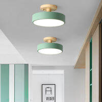 Nordic Aisle Lights Simple Modern Macaron Corridor Lights Creative Round Cloakroom Lights Personalized Home Balcony Lights