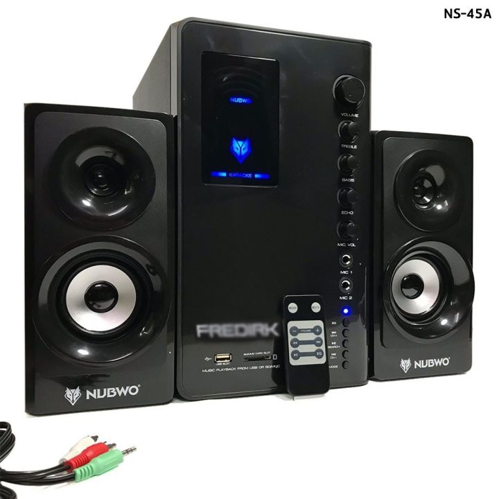 nubwo-fredirk-ลำโพง-speaker-รุ่น-ns045a-มี-bluetooth-usb-fm-sd-card