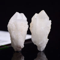 Natural Quartz White Crystal Cluster Healing Stones Crystal Point Specimen Home Decoration Raw Crystals Ore Mineral Collect