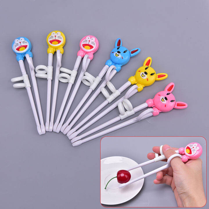 1pc-kids-training-helper-cartoon-portable-tableware-learning-training-chopsticks