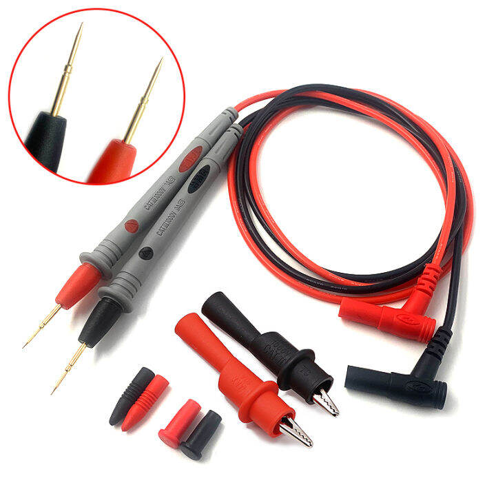 110cm 2pcs Multimeter Test Leads Universal Cable AC DC 1000V 20A 10A