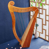 【เพลงพระจันทร์】เปียโน Lyre 19สาย Kayu Pejal Berkualiti Tinglyre Harp Alat Muzik Mudah ALH Altai dengan Penalaan Sepana