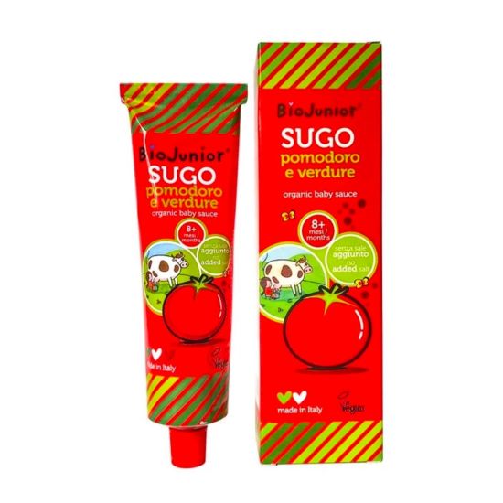 Sốt cà chua hữu cơ cho bé biojunior organic tomato sauce s kids 150g - ảnh sản phẩm 5