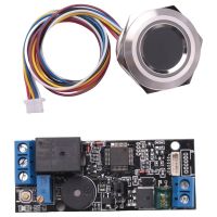 K202 DC12V Low Power Fingerprint Control Board + R503 Fingerprint Module Round Fingerprint Recognition Module