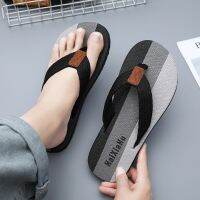 Men sport sandals flip-flops cool summer wear wholesale mens slippers outdoor beach waterproof non-slip deodorization