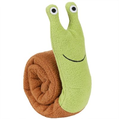 อินเตอร์แอคทีสุนัขปริศนาหอยทากของเล่นตุ๊กตาแบบพกพา Nonslip สัตว์เลี้ยง Snuffle เสื่อป้อนช้าส่งเสริมธรรมชาติจับเหยื่อทักษะ