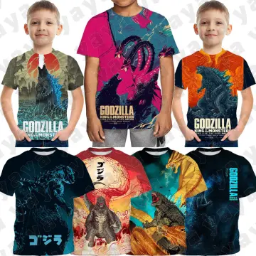 boys godzilla t shirt