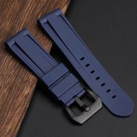 ▶★◀ Suitable for Panerai PAM111 441 rubber strap 22 24MM fat sea waterproof and sweatproof mens silicone bracelet