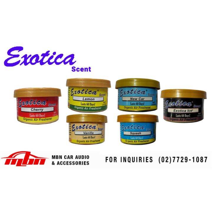 EXOTICA SCENT (AIR FRESHENER) Lazada PH