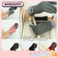 MAXG Attractive Fashion Winter Warm Women Lattice Cotton Gloves Touch Screen Mittens Knit