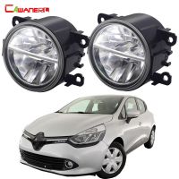 ชุดไฟไฟ LED รถตัดหมอก30W หมอกกลางวันไฟเดย์ไลท์ DRL 2ชิ้นสำหรับ Renault Clio 4 /Iv 2012 2013 2014 2015 2016 2017 2019 2018