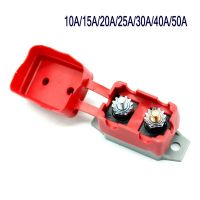 ◄ 10A-50A 12V Auto Reset Waterproof Circuit Breaker for Car Truck Boat Battery Charger Circuit Breaker Cover Dual Battery Fuse