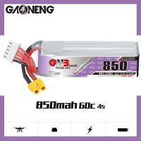 Gaoneng GNB 850Mah 7.6V/2S 11.4V/3S 15.2V/4S 60C HV Lipo พร้อมปลั๊ก XT30สำหรับสำหรับแข่ง FPV Cine Whoop