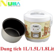 Hàng Chính HãngNồi cơm điện nắp gài Fujika dung tích 1 1.5 1.8L công suất