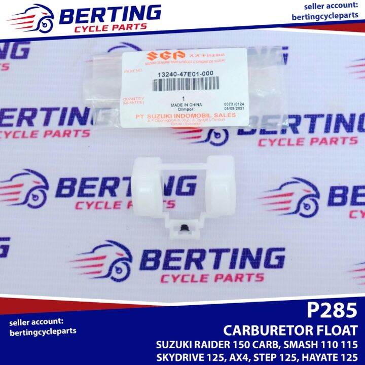 ♂SGP CARBURETOR FLOAT Suzuki Raider 150 Carb Skydrive 125 Smash 110 115