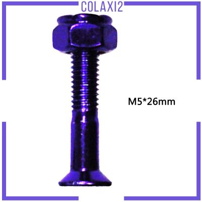 [Colaxi2] อะไหล่สกรูสเก็ตบอร์ด Black35Mm8 ชิ้น