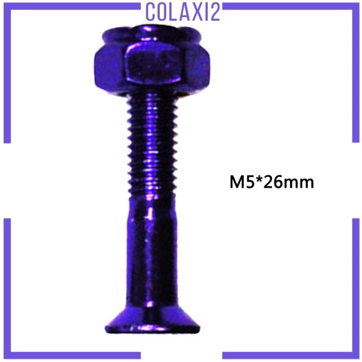 colaxi2-อะไหล่สกรูสเก็ตบอร์ด-black35mm8-ชิ้น