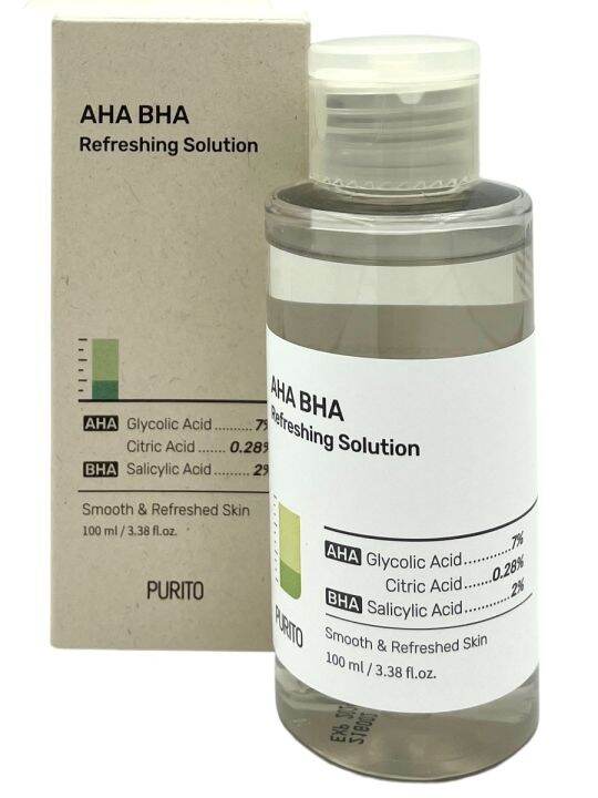 PURITO AHA BHA Refreshing Solution 100mLExfoliating Effect / Skin
