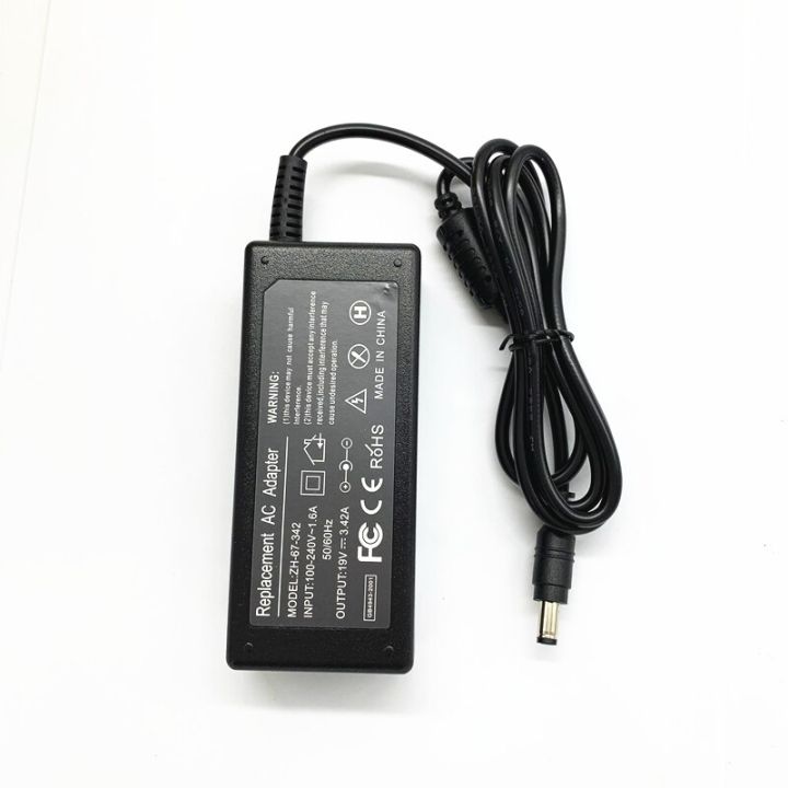 สายพาวเวอร์ซัพพลายไฟฟ้ากระแสตรง19v-3-42a-65w-ac-dc-อะแดปเตอร์เครื่องชาร์จติดผนังสำหรับ-packard-bell-nav50-s2จุด-kav60แล็ปท็อป-yuebian