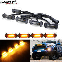 iJDM Car Front Grille Grill LED Light Raptor Style Lamp For 2016-up Toyota Tacoma wTRD Pro Grill ONLY Front Grille Lighting DRL