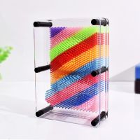 ✟❧⊙ 125mm Colorful Variety Needle Painting Handprint 3D Hand Mold Three Dimensional Children Pendulum Toy