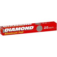 Diamond Aluminum Foil 12" x 25 ft.ไดมอนด์ อะลูมิเนียมฟอยล์ ขนาด 12 นิ้ว x 25 ตารางฟุต