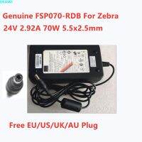 FSP070-RDB ของแท้808099-002 24โวลต์2.92A 70วัตต์5.5x2 5อะแดปเตอร์ AC มมสำหรับที่ชาร์จที่จ่ายไฟเครื่องพิมพ์ม้าลาย