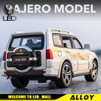 LEO รถโมเดลอัลลอย Mitsubishi Pajero 1:32,ของเล่นสำหรับเด็กรถเด็กผู้ชายของเล่นสำหรับเด็ก