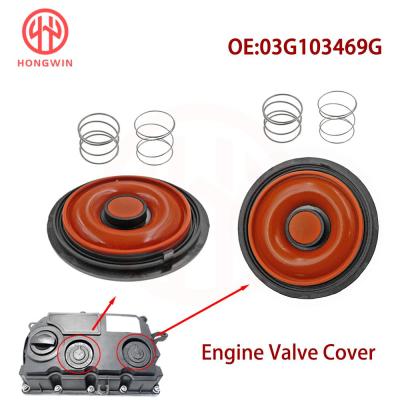 03G103469G 2 Pcs Engine PCV Valve Cover Repair Kit With Membrane 03G103475E For VW Audi Skoda SUPERB OCTAVIA II Seat 1.9 2.0 TDI