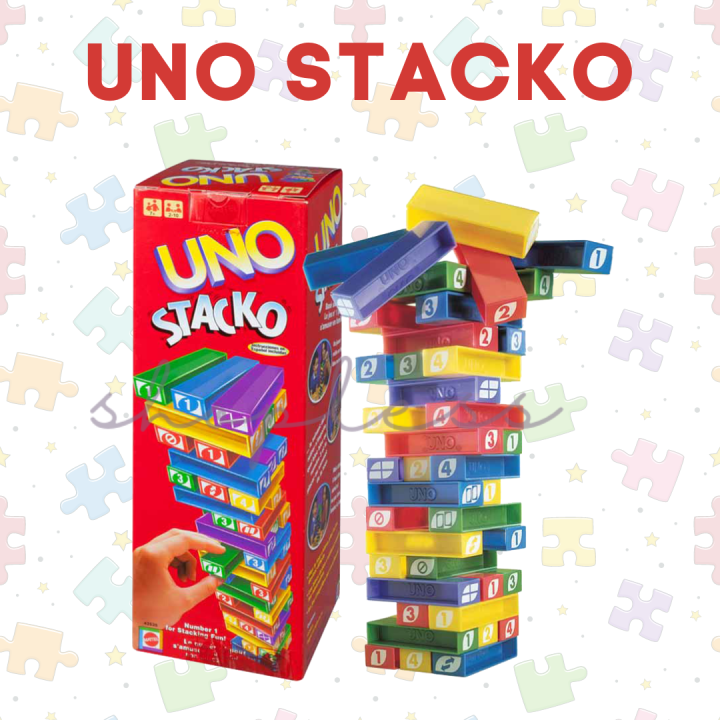 UNO Stacko blockstacking tower game Lazada PH