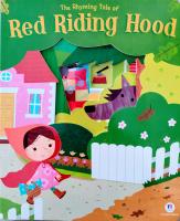 *Original* The Rhyming Tale of Red Riding Hood Hard Cover die-cut English Story book for Kid / ปกแข็งหน้าไดคัทหนังสือภาษาอังกฤษสำหรับเด็ก
