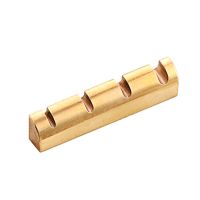 Pre-Slotted 4 String Brass Guitar Nut Acoustic Guitar Nuts for Part Accessories