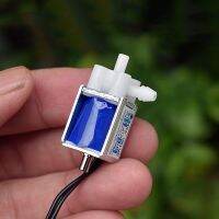 DC 12V Mini Electric Solenoid Air Valve 2-Position 3-Way Port Air Flow Control Micro Valve DIY Sphygmomanometer Blood Monitor Valves