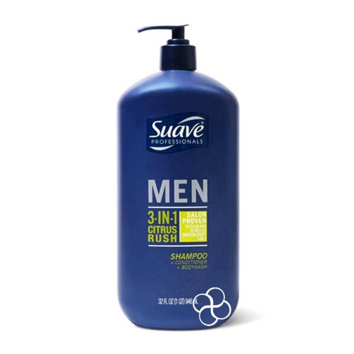 Suave 3in1 Citrus Rush Shampoo 946mL Lazada PH