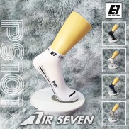 Set 4 đôi Tất Vớ nam nữ cổ ngắn Air Seven PS101, chất liệu cotton mềm mại