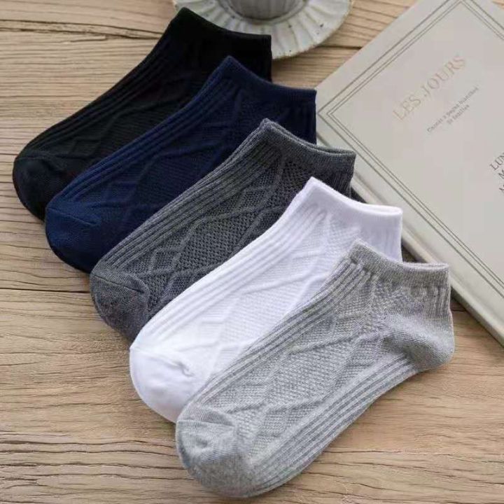 [whiteshoes] New Arrival Plain Men Socks | Lazada PH