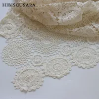 Vintage Lace Blanket Photo Background Infant Newborn Photography Backdrops Lace Flower Soft High Quality Basket Filler Cleaning Tools