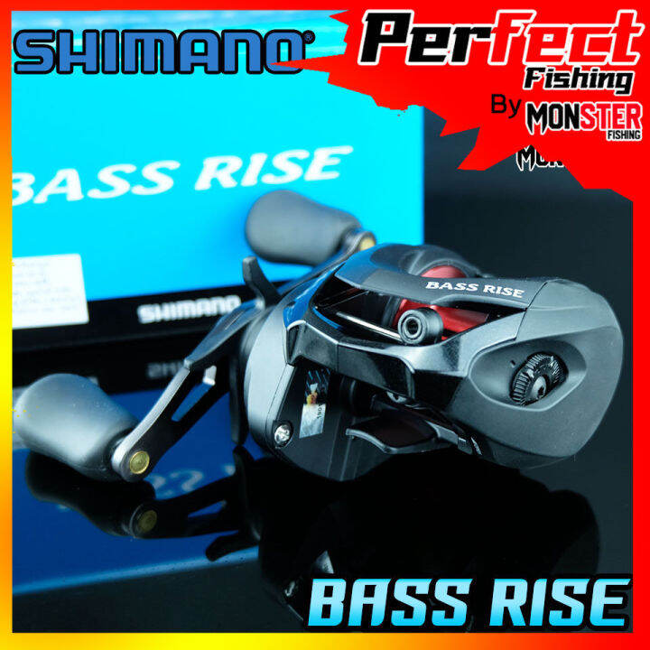 รอกตกปลา รอกหยดน้ำชิมาโน่ SHIMANO BASS RISE หมุนขวา (รอบ 7.21