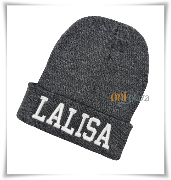 หมวกไหมพรม-ลิซ่า-หมวกปัก-lalisa-blackpink-ตัวอักษรเหมือน-งานเป๊ะ-ปักใหญ่14-ซม-หมวกเนื้อหนา-ขนาดยาวสวมแล้วไม่เต่อ