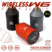 หม้อแปลงไร้สายAVA W6 Wireless Touch Screen Digital Power Supply   อุปกรณ์สัก หม้อแปลงไร้สายหน้าจอสัมผัส NEW