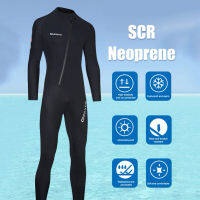 Neoprene Diving Protection Clothes Long Sleeve Snorkeling Surfing Swimsuit Warm with Zipper Anti-scratch Water Sports Equipment