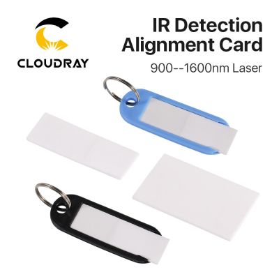 Cloudray IR Detection Alignment Card 900-1600nm Fiber Calibrator Ceramic Plate Infrared Dimmer Visualizer for Some Laser Machine