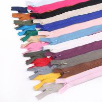 10pcs Color Invisible Zippers Nylon Coil Zipper Tailor Zippers For Sewing Clothes Sewing Tools &amp; Accessory 15-60cm Length Door Hardware Locks Fabric M