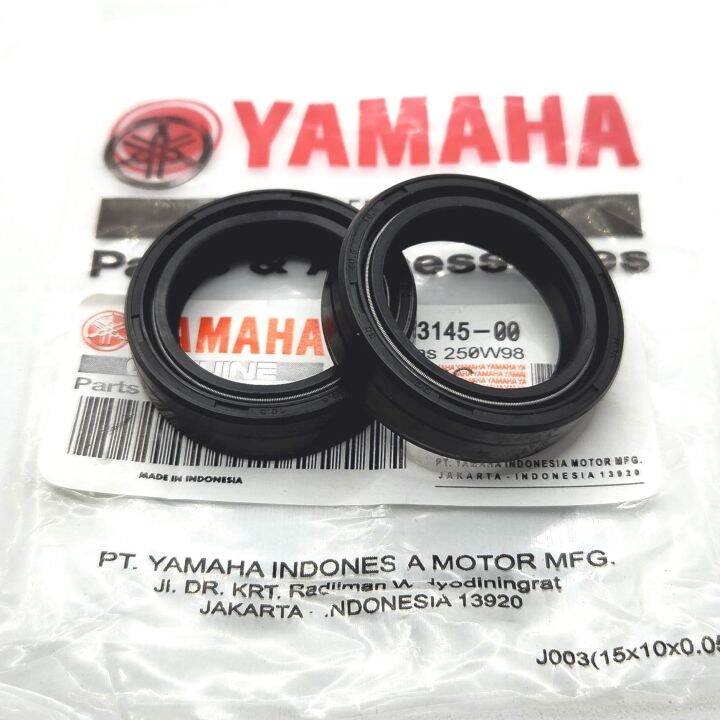 Front Shock Absorber Fork Oil Seal Black, 1 Pair For Yamaha Nmax V1