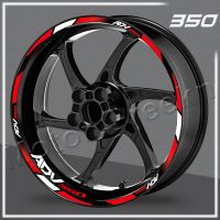 Motorcycle Wheel Sticker Stripe Rim Decal Waterproof Hub Tape Accessories For HONDA ADV 350 adv350 Adventure 2020 2021 2022