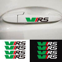 4X Car Door Hands Sticker For VRS Octavia FABIA KAMIQ KAROQ CODIQ RAPID SUPERBhot