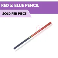 dental red blue pencil