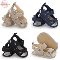 Baby Canvas Sandals Trendy Simple Non-slip Soft Silicone Sole Toddler Shoes For Boys Girls